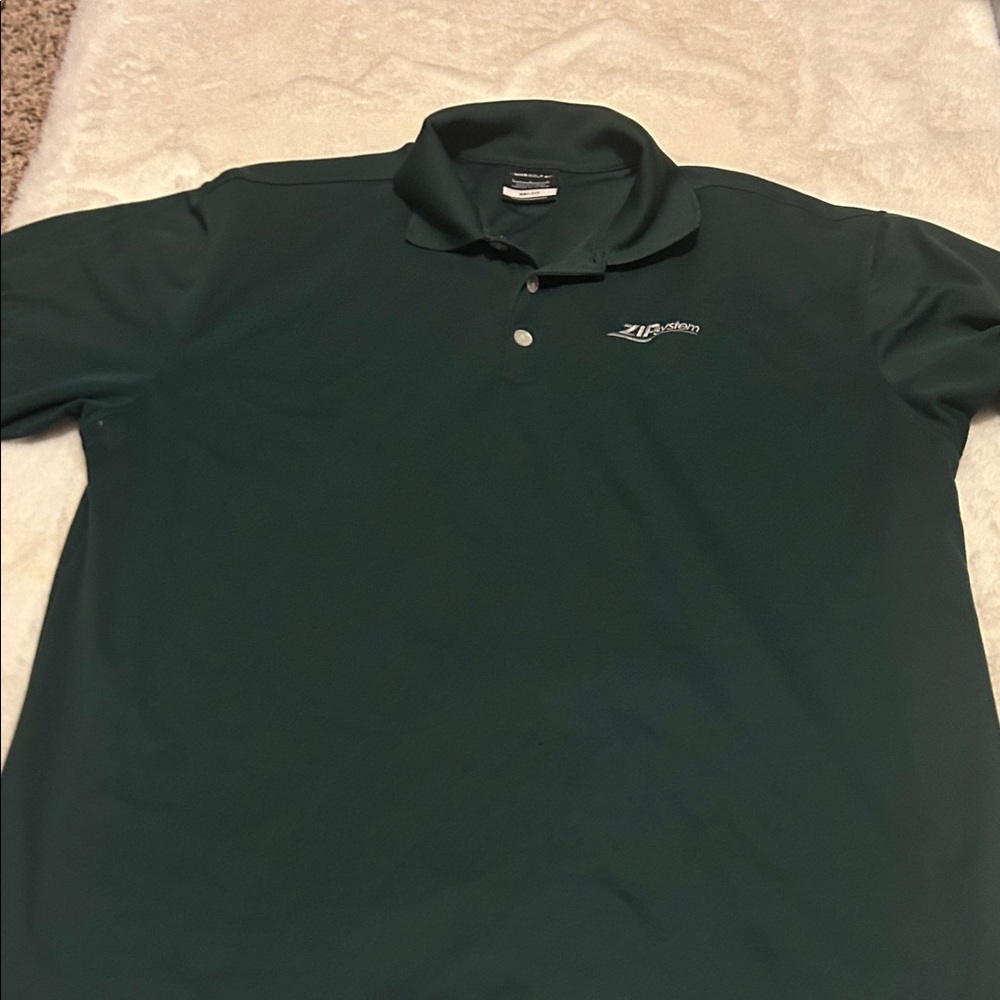 Nike Green Polo Shirt